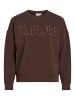 Vila Langärmeliges Sweatshirt in Coffee Bean1