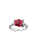 Thomas Sabo Ring Roses Romance in silber, rot