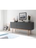 home24 Sideboard LINDHOLM - Breite 150 cm in Grau