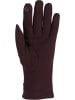 styleBREAKER Touchscreen Handschuhe in Dunkelbraun