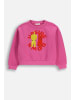 Coccodrillo Sweatshirt ohne Kapuze in rosa