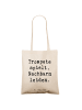 Mr. & Mrs. Panda Shopping Tasche Spruch Trompete Freude mit Spruch in Creme