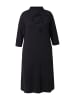 Ulla Popken Midikleid in schwarz