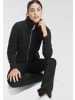 Polarino Fleecejacke in schwarz