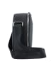 Lacoste Chantaco Umhängetasche Leder 26 cm black