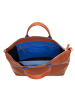 DuDu Halmahera Shopper Tasche Leder 40 cm in cinnamon