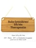 Mr. & Mrs. Panda Firmenschild Therapeutin mit Spruch in Keine Angabe