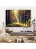 MuchoWow Leinwand bilder Waldpfad (BxH)