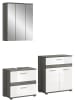 ebuy24 Badmöbelset Blake (3-teilig) Weiß 146 x 34 cm