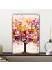 MuchoWow Leinwand bilder Farbiger Baum (BxH)
