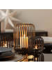 Villeroy & Boch Windlicht Christmas Chic 12,5 cm schwarz in schwarz