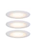 paulmann LED Einbaustrahler 3er Premium Set Suon warm dimmbar in satin-Ø: 90mm