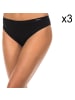 Janira 3er-Set: Pantys in Black