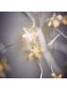 Butlers LED-Lichterkette STAR LIGHTS in Silber