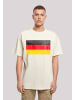 F4NT4STIC T-Shirt Germany Deutschland Flagge distressed in sand