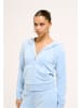Juicy Couture Juicy Couture Zip-Kapuzenpullover in powder blue