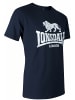 Lonsdale T-Shirt "Logo" in Blau