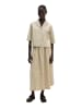 Marc O'Polo Crop-Bluse relaxed in Linen Beige