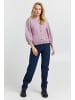 PULZ Jeans Strickjacke PZSARA Puff Cardigan 50206824 in lila