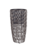 Beliani 2er-Set Outdoor Blumentopf CHELONE in Braun