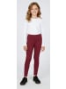 TupTam Mädchen Winter Leggings 2er PACK Gefüttert in schwarz/rot