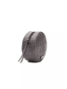 Pompei Donatella Grau Leder Damen Umhänge- Tasche