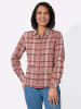 WITT WEIDEN Flanell-Bluse in sesam-rosenholz-kariert