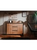 CALICOSY Sideboard DENVER in Eichenholz / Grau - (W) 120  x (H) 88  x (L) 40  cm