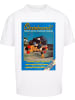 Merchcode T-Shirt "The Skateboard Magazine Cover No 8 Oversize Tee" in Weiß
