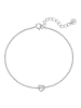 Glanzstücke München Armband Herz aus Sterling Silber in silber