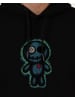 Wrong Friends Kapuzenpullover Williams in Black