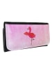 Mr. & Mrs. Panda Geldbeutel Flamingo Yoga ohne Spruch in Aquarell Pink