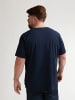Petrol Industries Bedrucktes T-Shirt Große Größen Galaxia in Blau