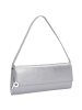 PICARD Auguri Clutch Tasche Leder 26 cm in silberfarben