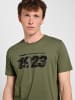 Hummel T-Shirt Hmlpulse Lebensstil Herren in DEEP LICHEN GREEN