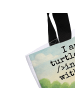 Mr. & Mrs. Panda Shopper Schildkröten Paar Design mit Spruch in Weiß