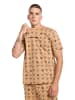 Carlo Colucci T-Shirt Falchi in Braun