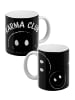 United Labels Karma Tasse - Karma Club aus Keramik 320ml in schwarz