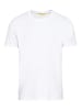 Camel Active T-Shirt aus reiner Baumwolle in Weiß