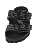 Palado Pantoletten Samos GS Leo Premium Leather in Grau
