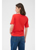 PART TWO T-Shirt kurzarm RatanaPW Gerade Passform in Poppy Red