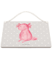 Mr. & Mrs. Panda Wanddeko Axolotl Niedlich ohne Spruch in Grau Pastell