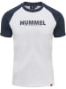 Hummel T-Shirt Raglanärmel Hmllegacy Lebensstil Erwachsene in WHITE