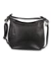 Florence Leder Schultertasche Florence Tasche schwarz ca. 38cm