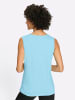 Sieh an! Shirttop in aquamarin