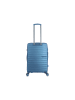Saxoline SX Resort Trolley TSA Zahlenschloss Spinner 65 cm in blue
