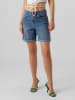 Vero Moda 5-Pocket Shorts in Medium Blue Denim