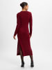 Ambiance Kleid in bordeaux - 0002