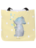 Mr. & Mrs. Panda Tote Bag Elefant Seifenblasen ohne Spruch in Gelb Pastell