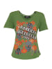 Roberto Geissini Flower T-Shirt Khaki